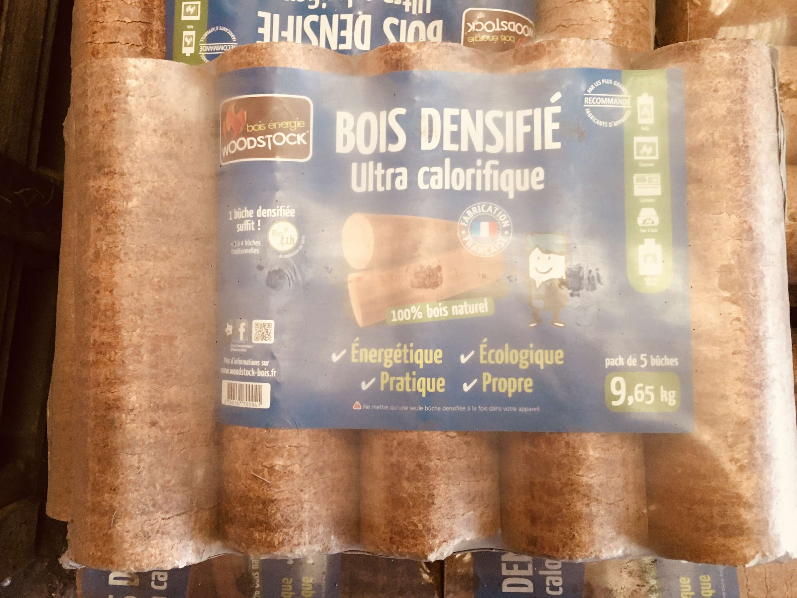 bois densifié